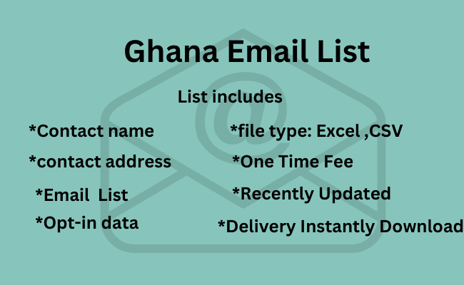 Ghana Email List