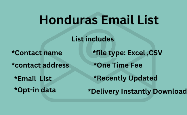 Honduras Email List