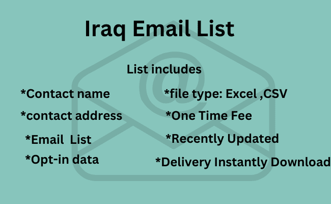 Iraq Email List