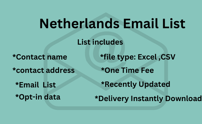 Netherlands Email List