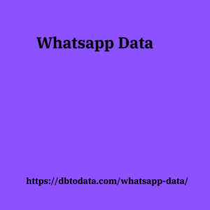 Whatsapp Data