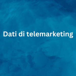 Dati di telemarketing