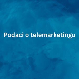 Podaci o telemarketingu