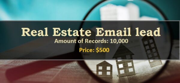 Real Estate Email Marketing Data