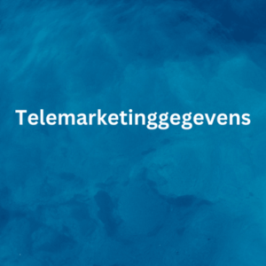 Telemarketinggegevens