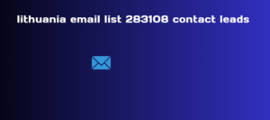 lithuania email list 283108 contact leads